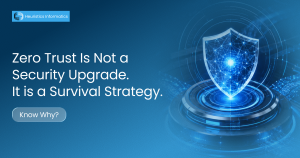 Zero Trust Security for modern enterprise architecture concept