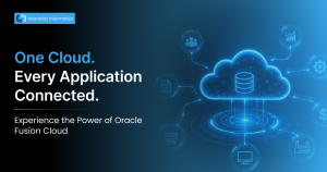 Oracle Fusion Cloud Integration connecting enterprise applications across business functions
